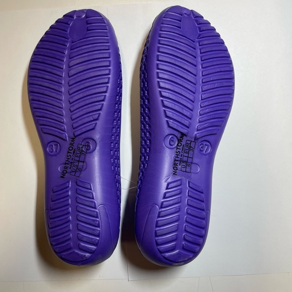 Purple Northstorm Comfy Foam Flats - Picture 6 of 10